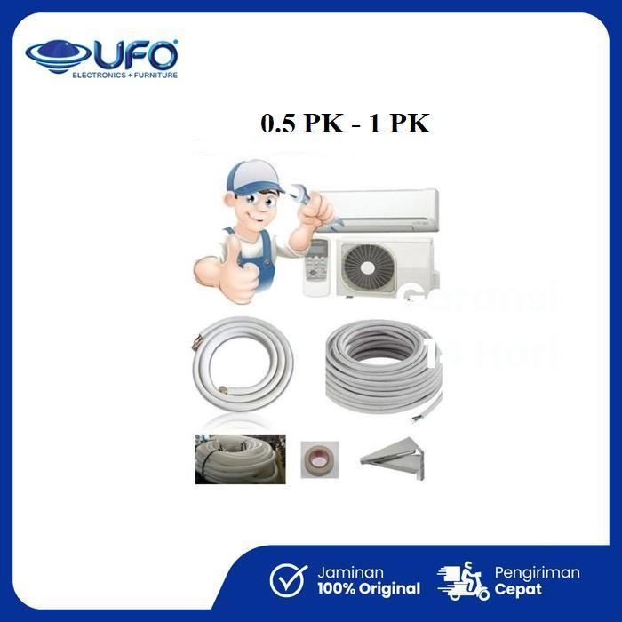 PAKET PERLENGKAPAN AC STANDART 0.5PK - 2PK