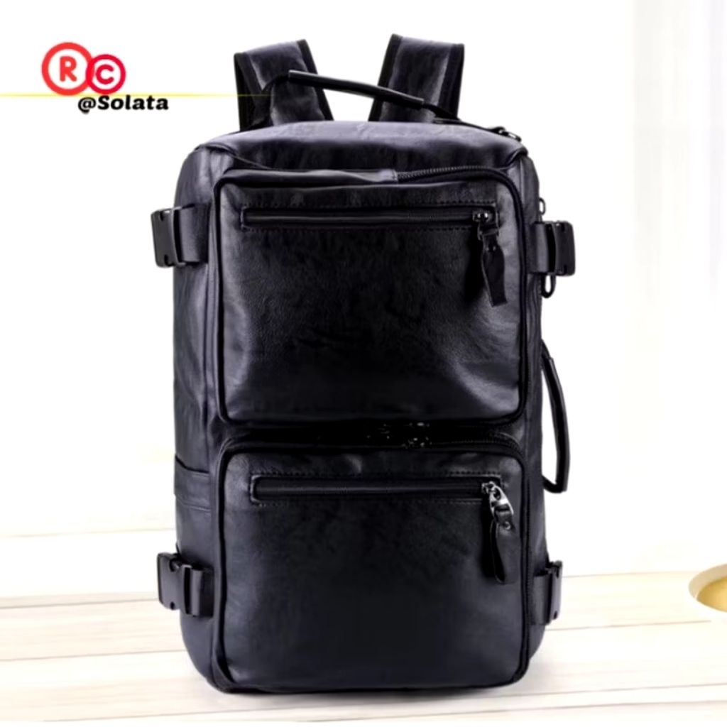 Tas Ransel Pria Kulit Original Import  Witzman TravelBag