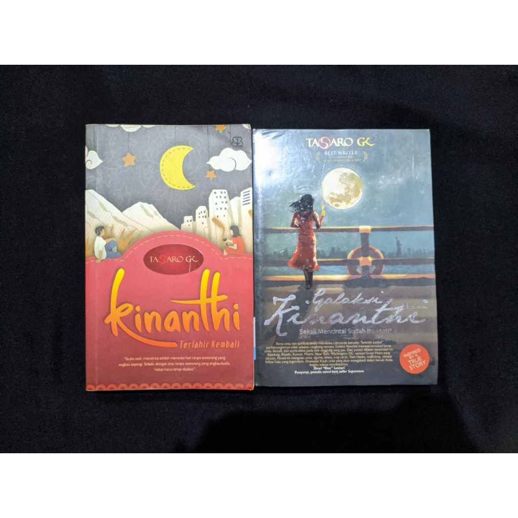 (Langka) Preloved Galaksi Kinanthi & Kinanthi Terlahir Kembali - Tasaro GK