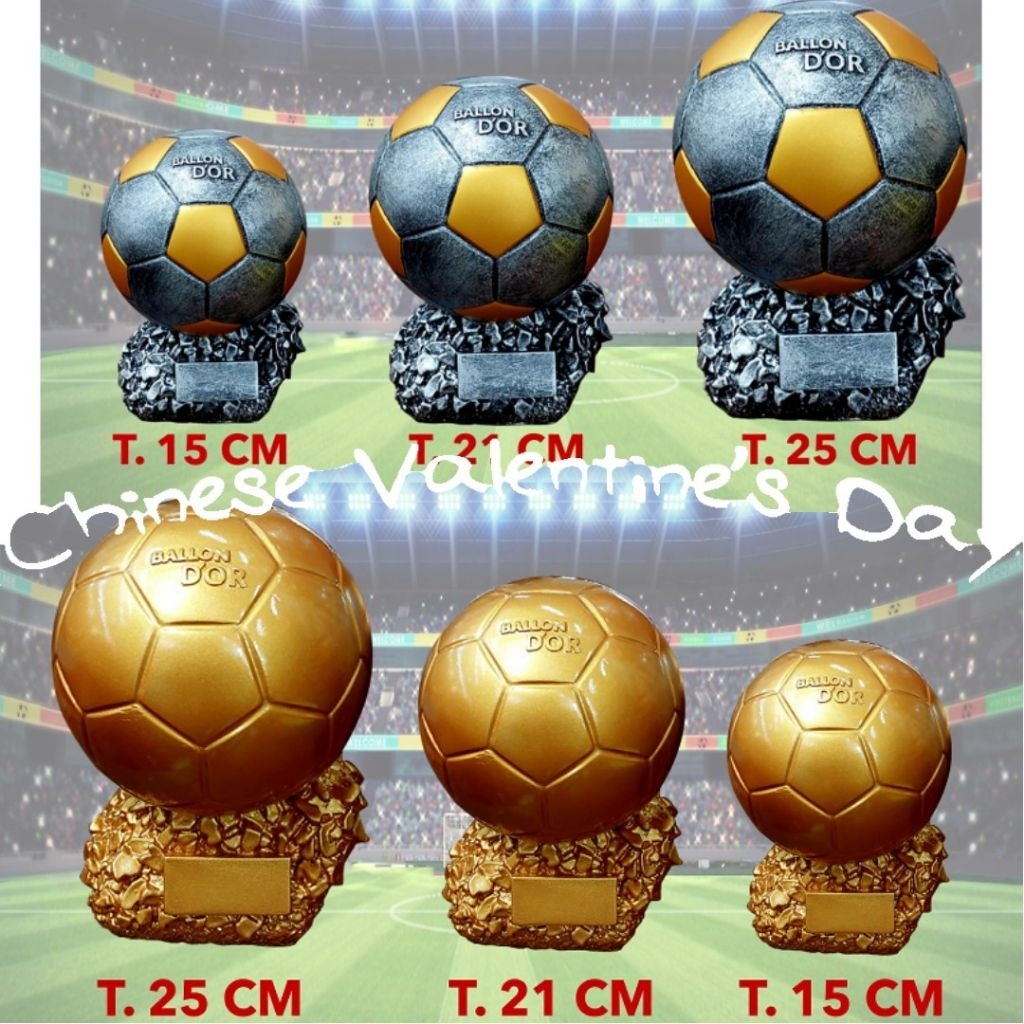 TROPHY/PIALA  BALLON D'OR