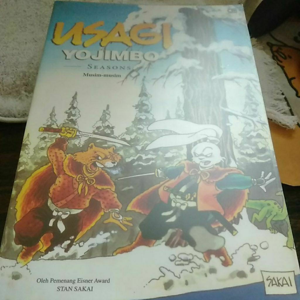 graphic novel usagi yojimbo seasons