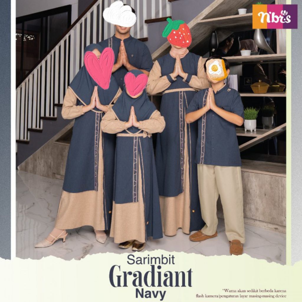 Preloved Nibras Koko Anak Navy