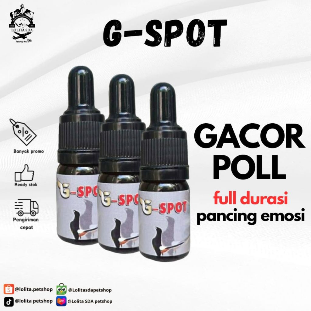 gspot / g spot vitamin khusus burung