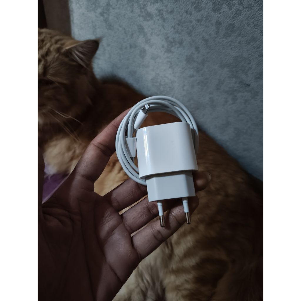 charger original iphone 20w adaptor+kabel data