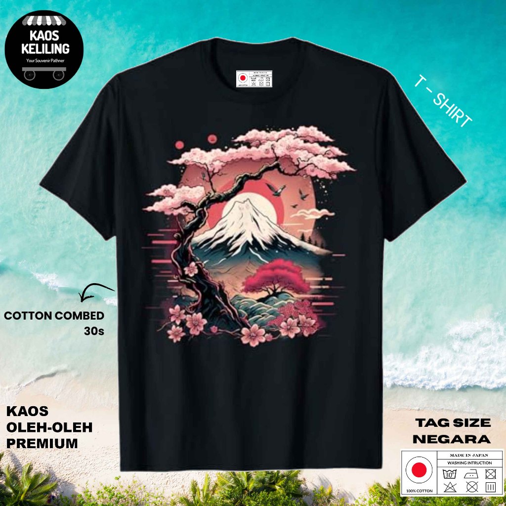 KAOS OLEH OLEH JEPANG JAPAN 31 PAKAI TAG LABEL JEPANG ASLI BAJU SOUVENIR PREMIUM GIFT