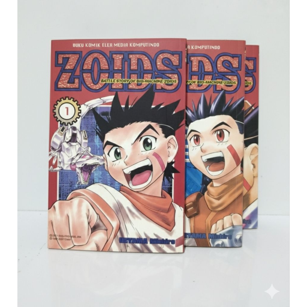 Komik Zoids Vol 1, 3, 4 - Second / Preloved