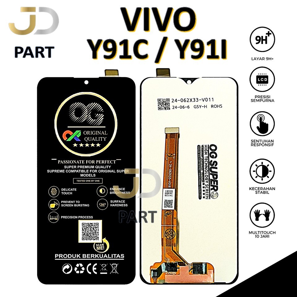 LCD TOUCHSCREEN VIVO Y91C / Y91I COMPLETE ORIGINAL 100% FULLSET