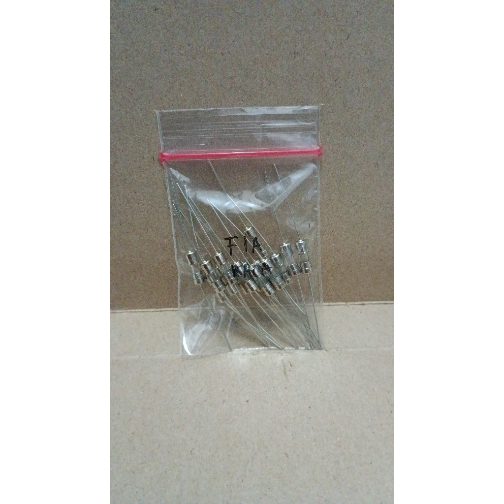 7179 fuse sekering sikring fius kaki pcb kaca 1a 1ampere 1 ampere