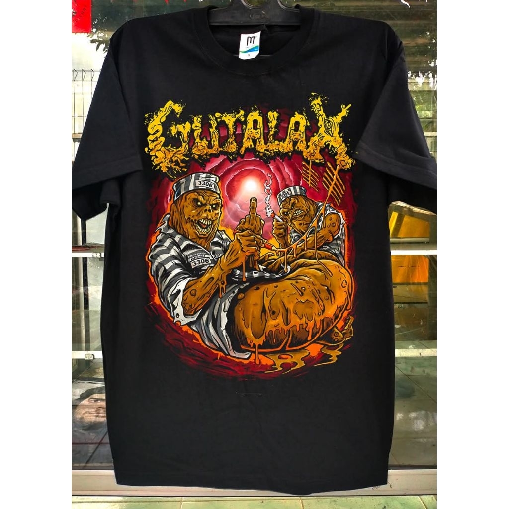 t-shirt kaos band gutalax