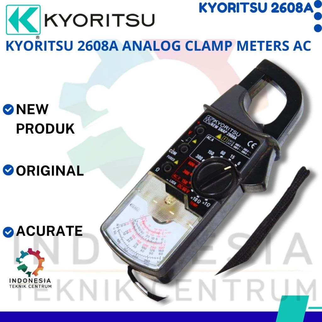 Analog clamp meters AC Kyoritsu 2608A