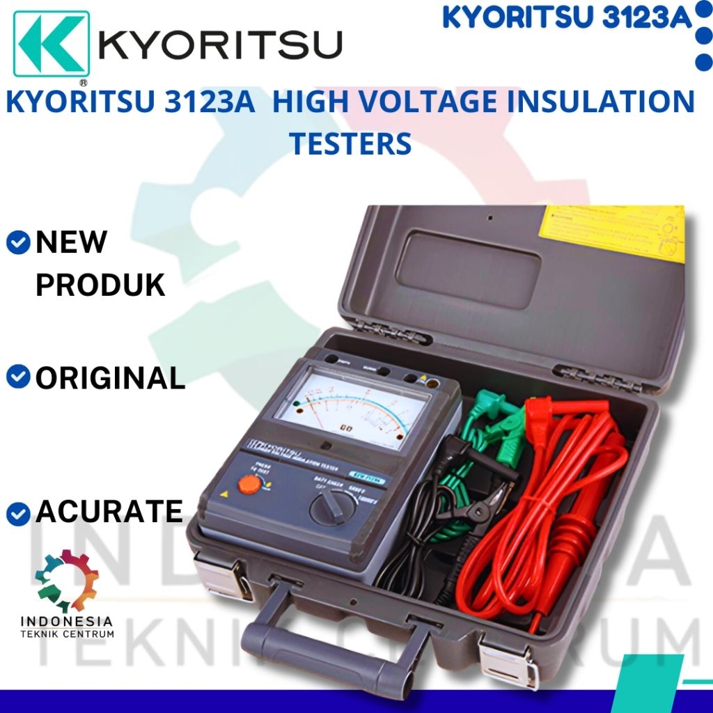 Kyoritsu 3123A High Voltage Insulation Testers