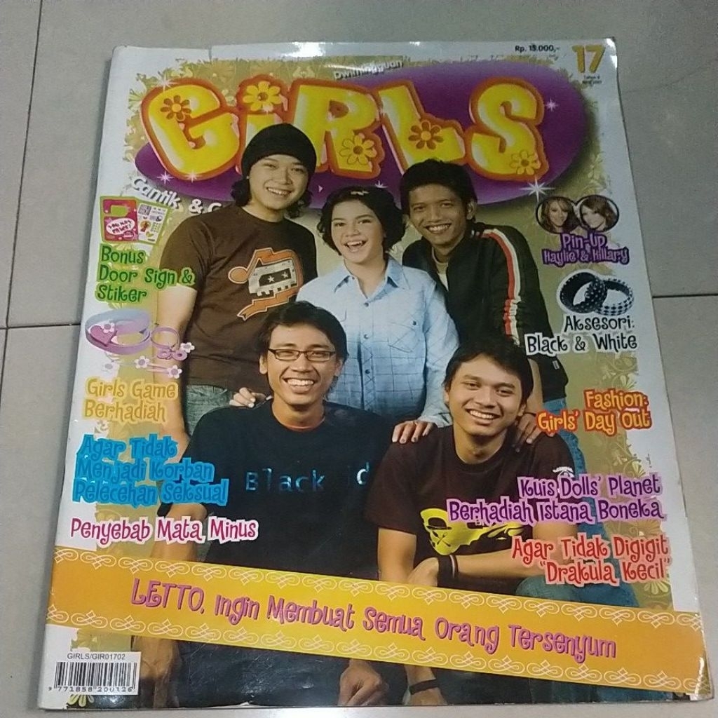 MAJALAH GIRLS TAHUN 2007