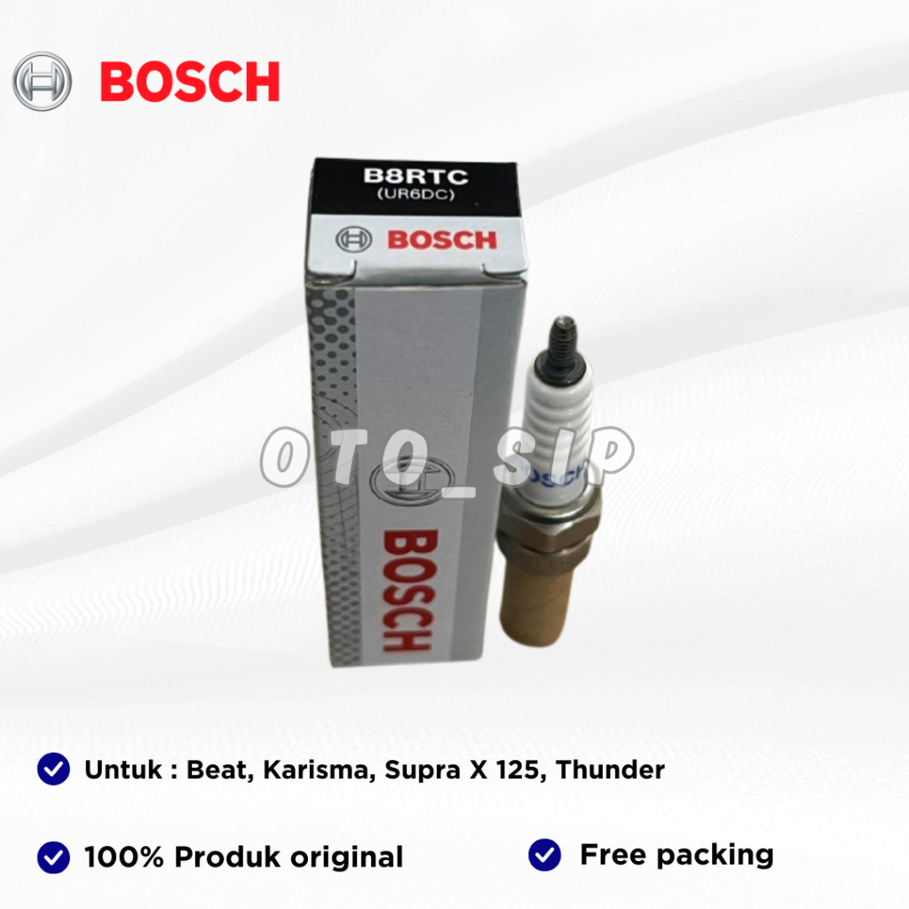 Busi Bosch UR6DC (CPR6EA) BUSI KARISMA SUPRA X 125 BLADE BEAT THUNDER