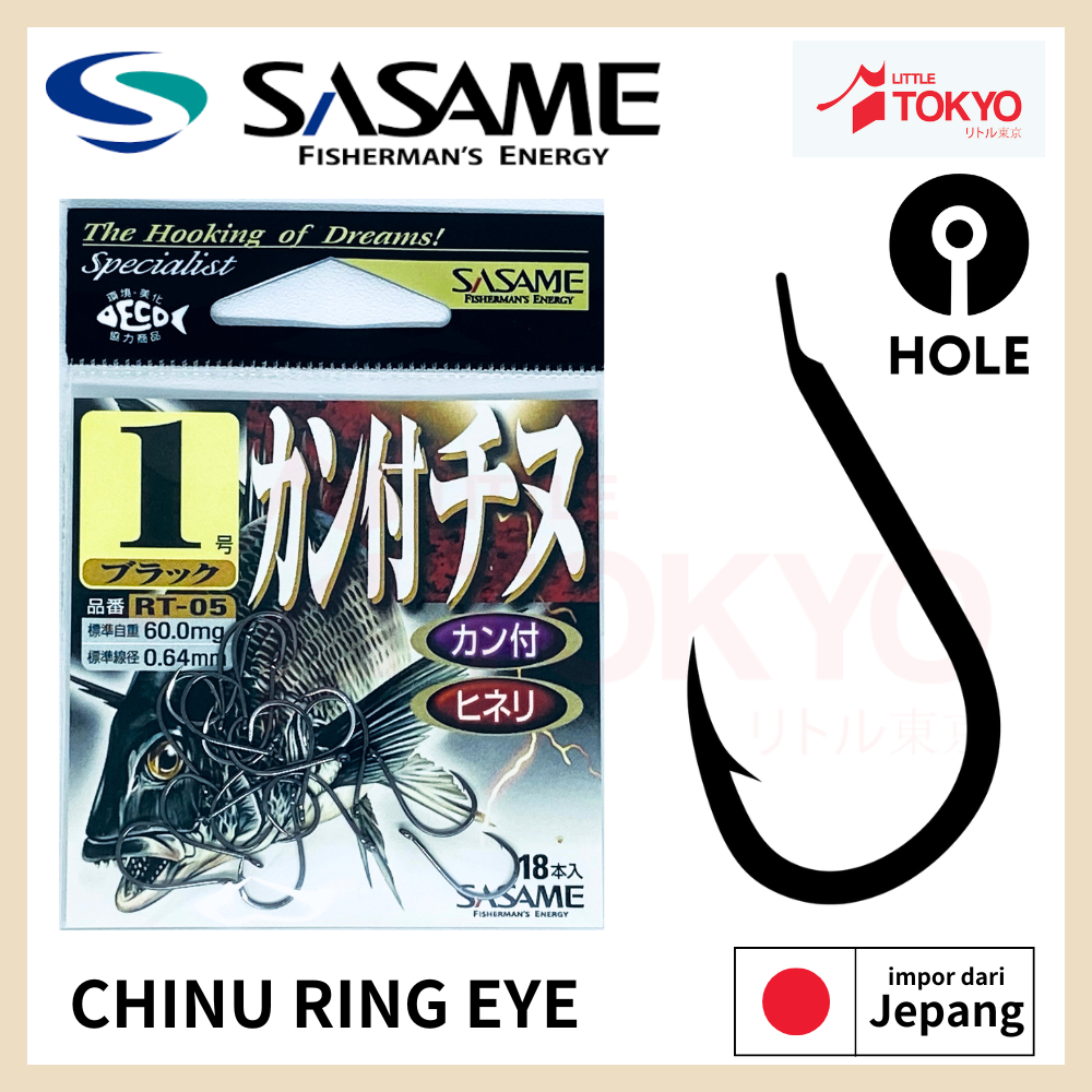 Mata Kail Pancing SASAME CHINU RING EYE JDM PRODUK  Original Japan