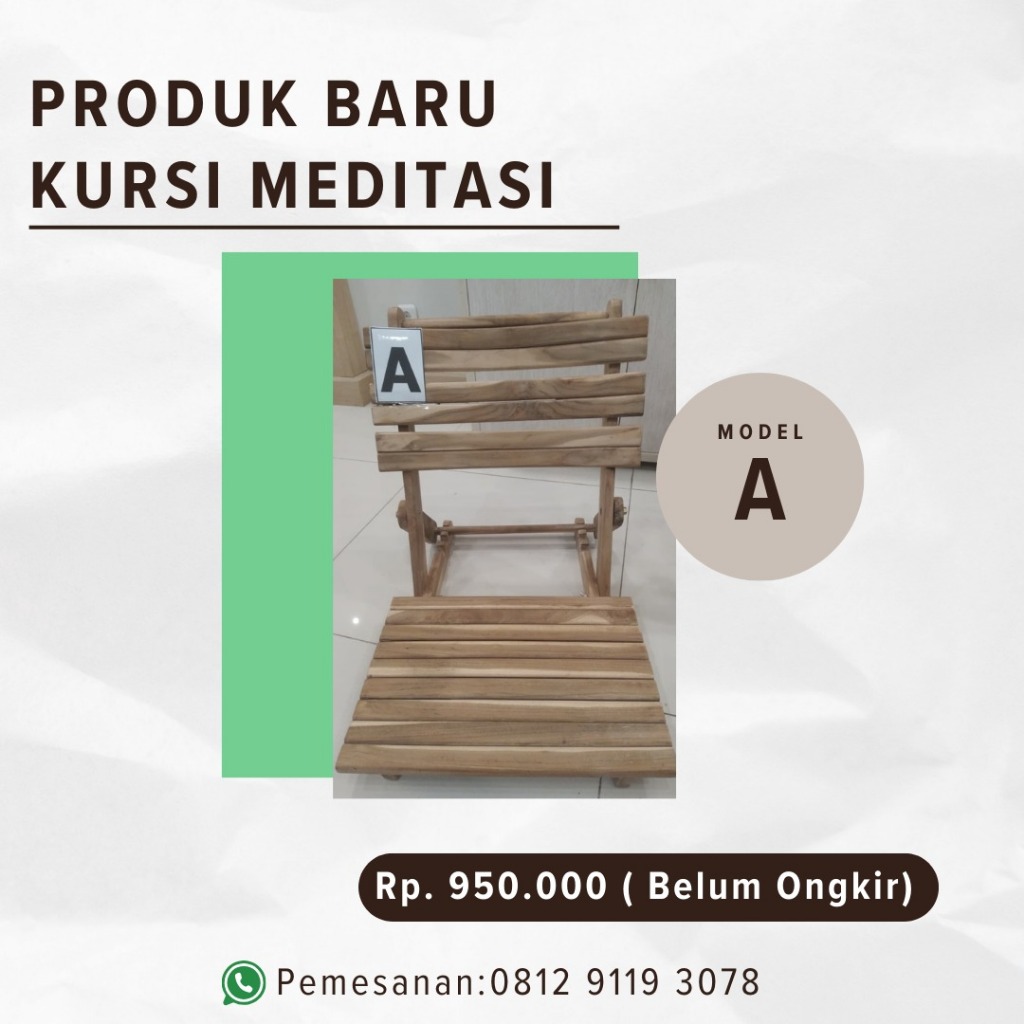 Produk Baru Kursi Meditasi