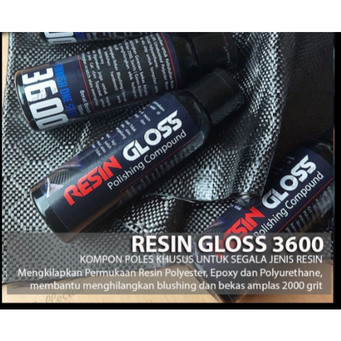 [READY] Resin Gloss 100ml Cairan Poles Pengkilap Resin & Epoxy