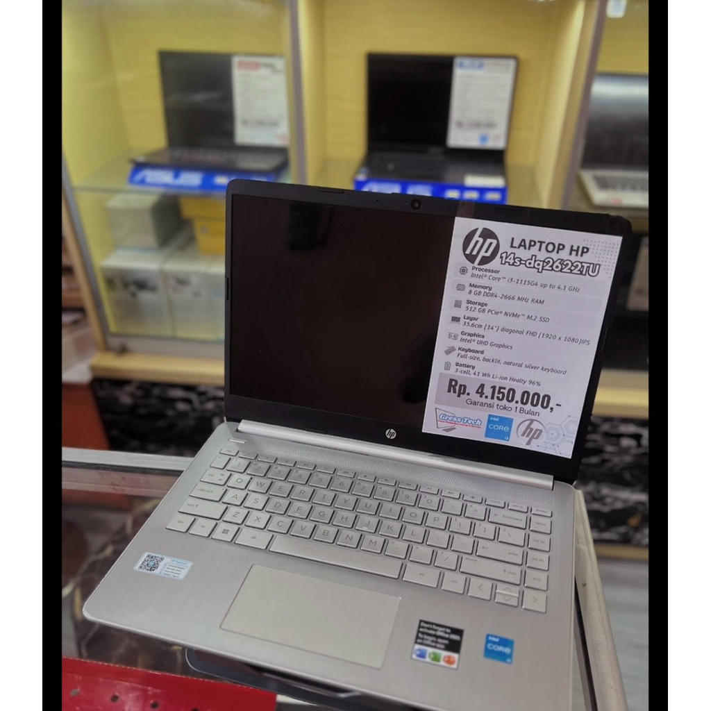 LAPTOP HP 14s - dq2622TU