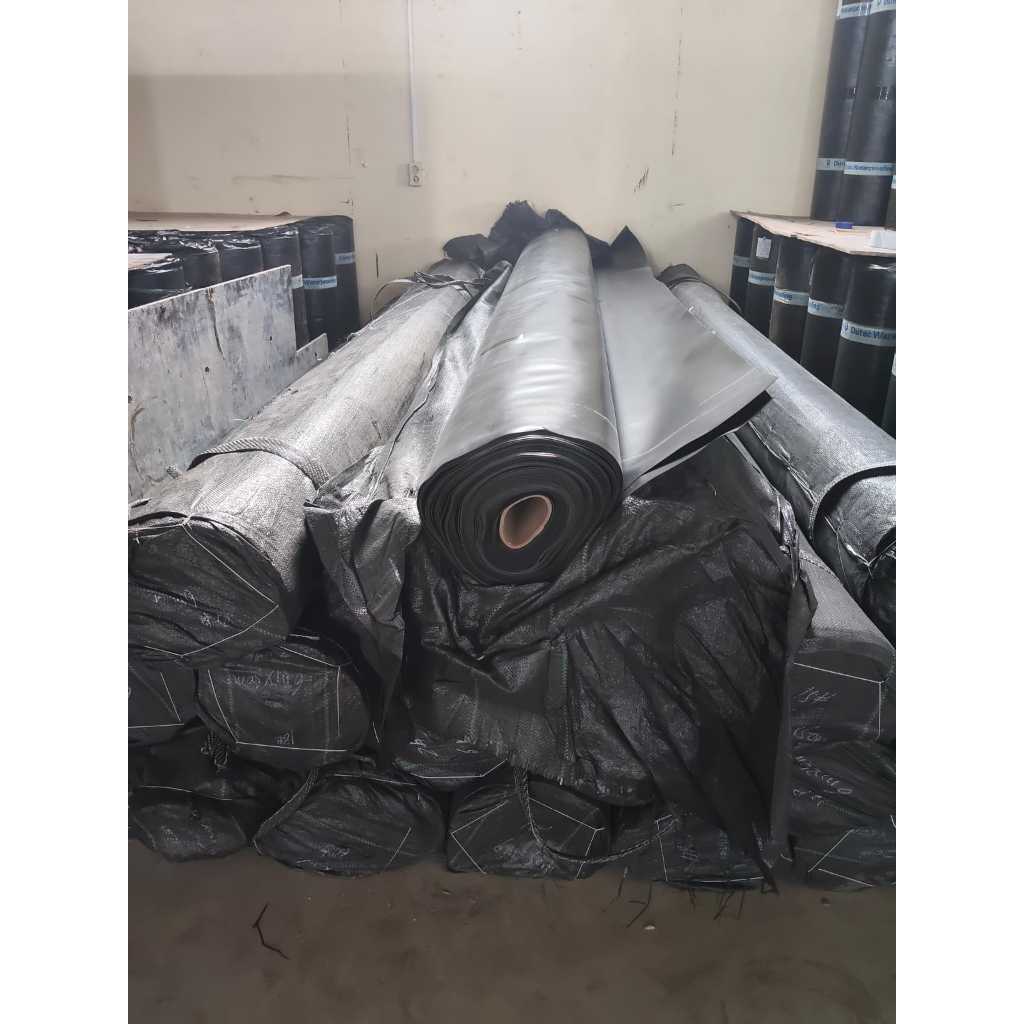 HDPE GEOMEMBRANE / PLASTIK TAMBAK / Lapisan kedap air (liner) / TERPAL HDPE 50m*6m*0.5mm