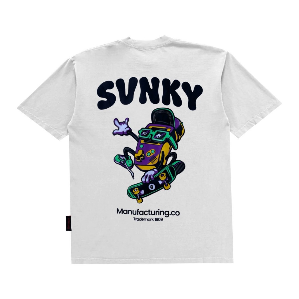 T-SHIRT SEVENKEY GAMEBOY SKATE KAOS PRIA KAOS DISTRO KAOS SEVENKEY BAJU PRIA KAOS OVERSIZE SEVENKEY