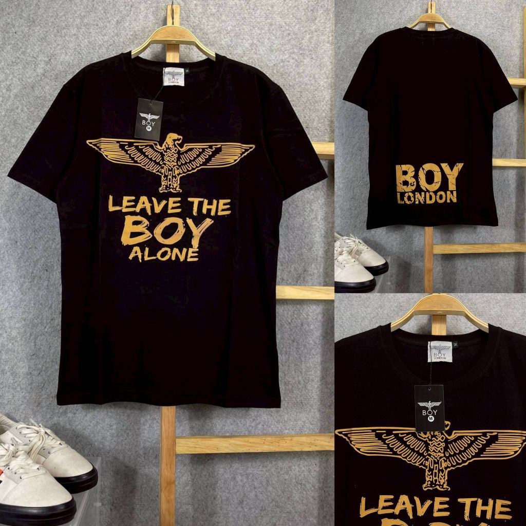 BOY LONDON T-Shirt Branded Premium Kaos Distro Lengan Pendek 100% Cotton Combed 30S Original Quality