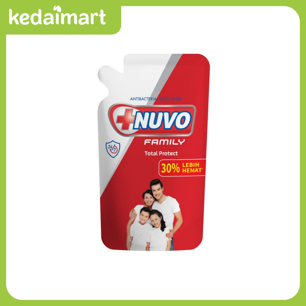 Sabun Mandi Cair | Sabun Cair Mandi Refill | Sabun Cair Mandi Refill 800ml - Nuvo Sabun Mandi Cair M