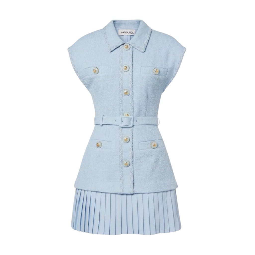 IAMYOURQL - Blue Serenade Dress