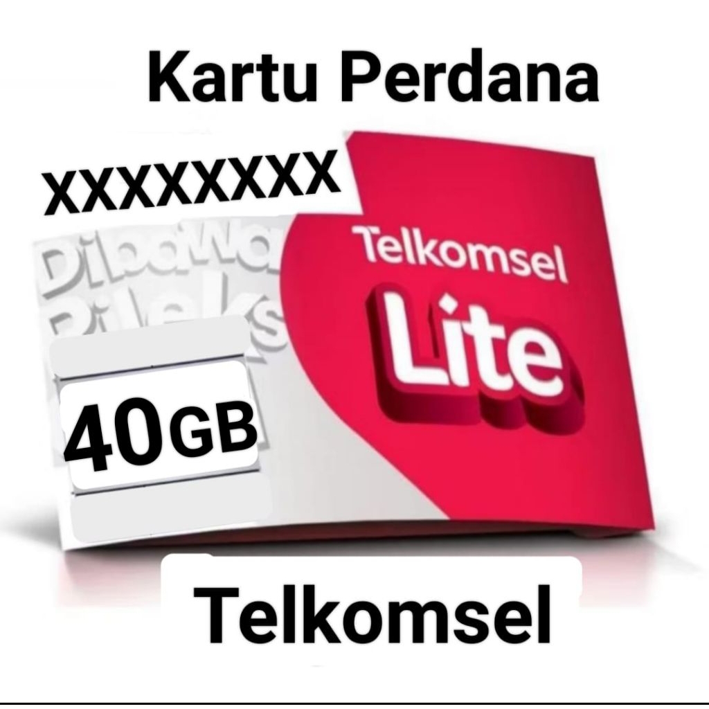 Kartu Perdana Telkomsel 40 GB