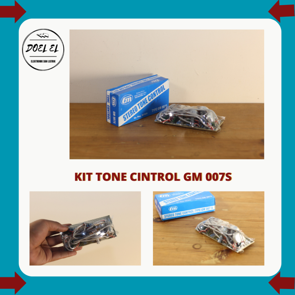 KIT TONE CONTROL STEREO GM 007S | ORIGINAL GM