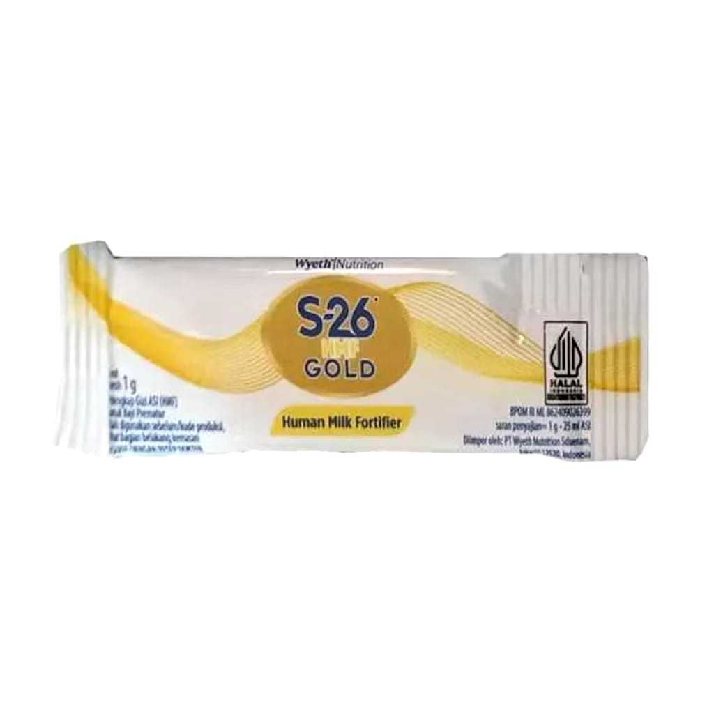 S-26 HMF (Human Milk Fortifier) GOLD PER 1 SACHET I untuk bayi prematur menaikkan berat badan