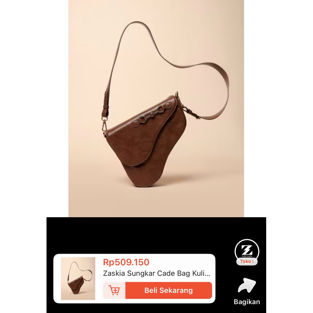 preloved tas zaskia sungkar