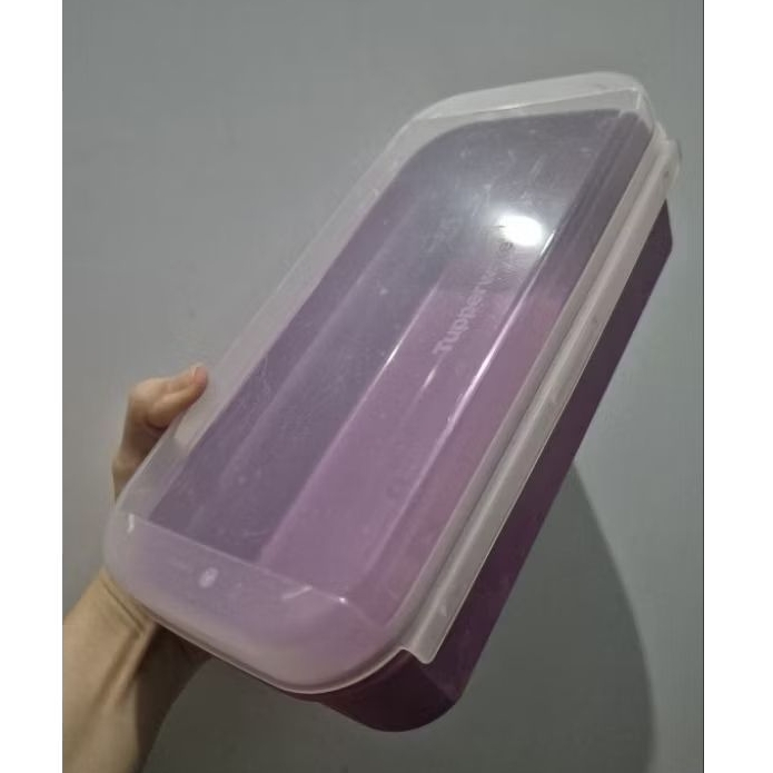 Ezy signature keeper 2l tupperware edisi ungu lama