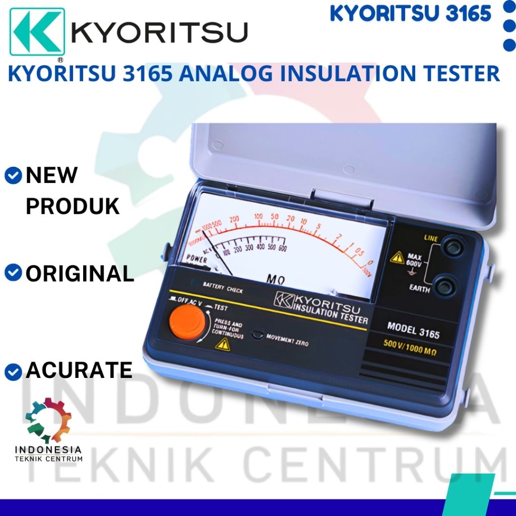Kyoritsu 3165 Analog Insulation Tester