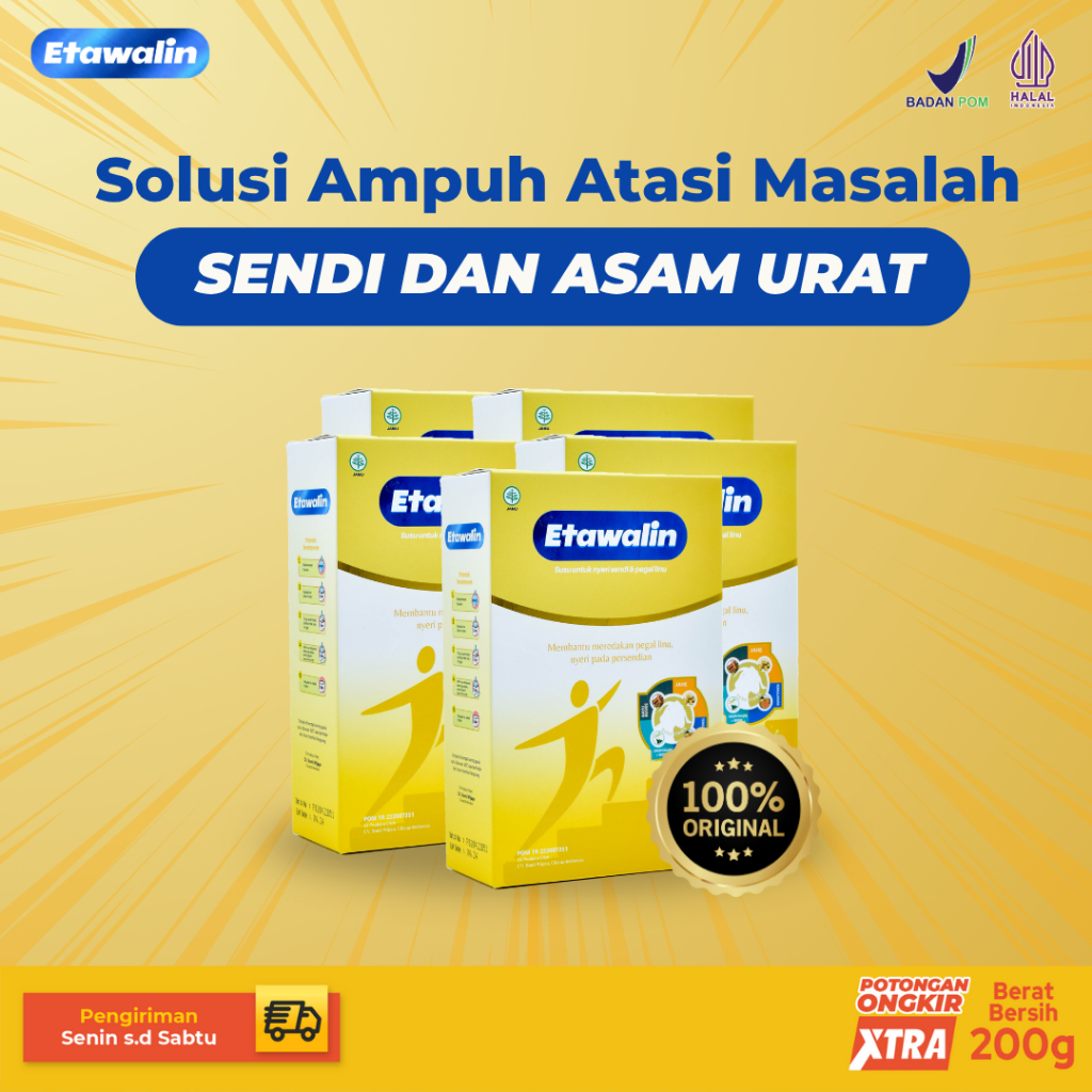 Etawalin Susu untuk Tulang dan Sendi Original 5 Box