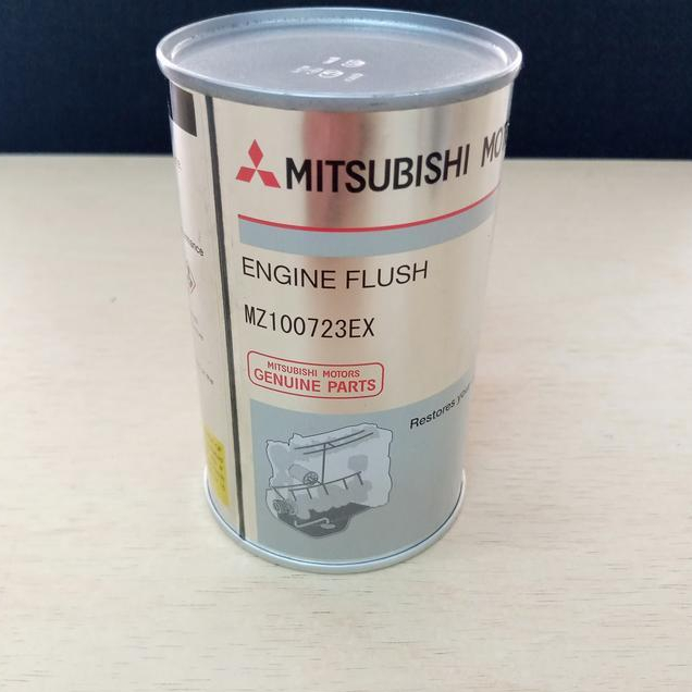 Engine Flush Mitsubishi Cairan Pembilas Penguras Oli Mesin 300ml Bensin Diesel