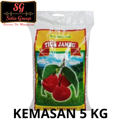 Beras 3 Jambu Beras Premium Kemasan 5 kg