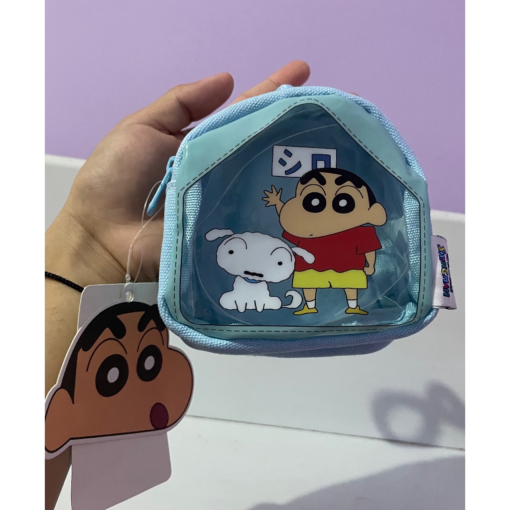 Pouch Shinchan Rumah Shiro | Dompet Shincan Shiro