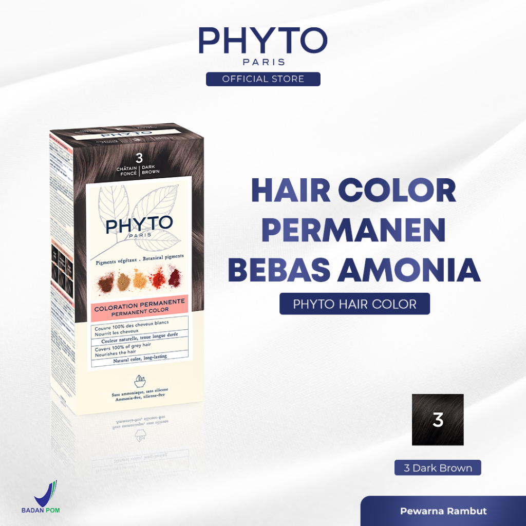 PHYTO PARIS Phyto Permanent Color kit 3 Dark Brown