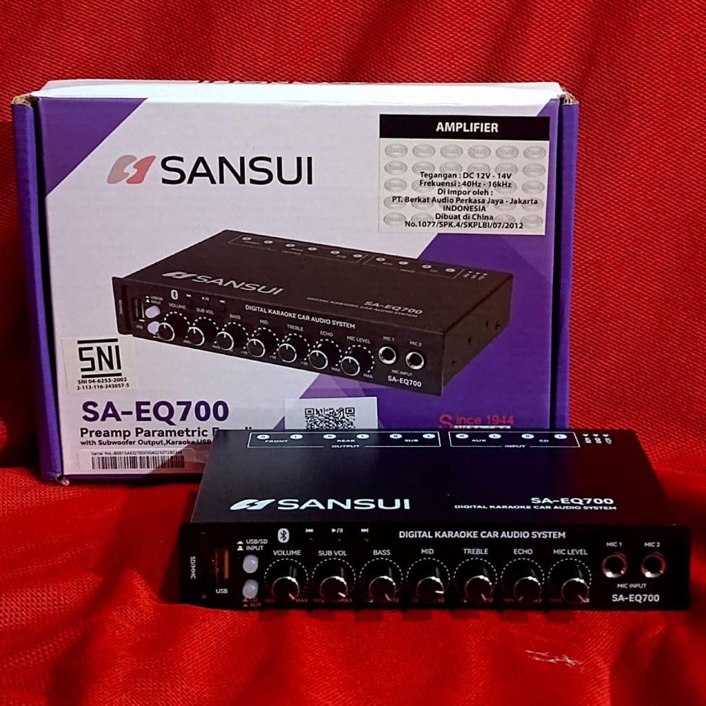 Parametrik Sansui SA EQ700