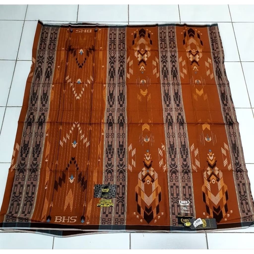 Sarung BHS Masterpiece SGE Gold Lawas Sutra Spunsilk Jahitan Tengah ATBM Limited (Bisa COD)