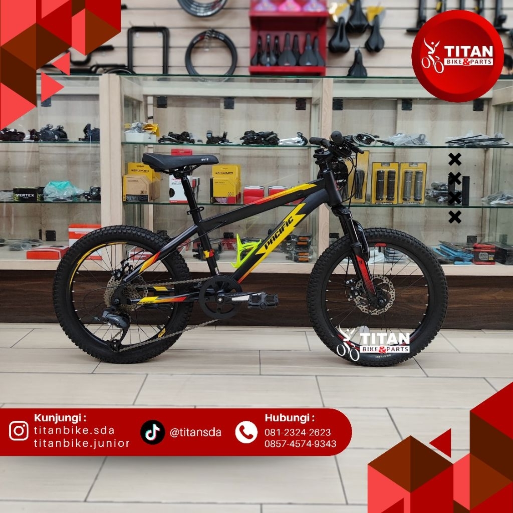 Sepeda Gunung / MTB Anak 20 inch Pacific Invert Cadet
