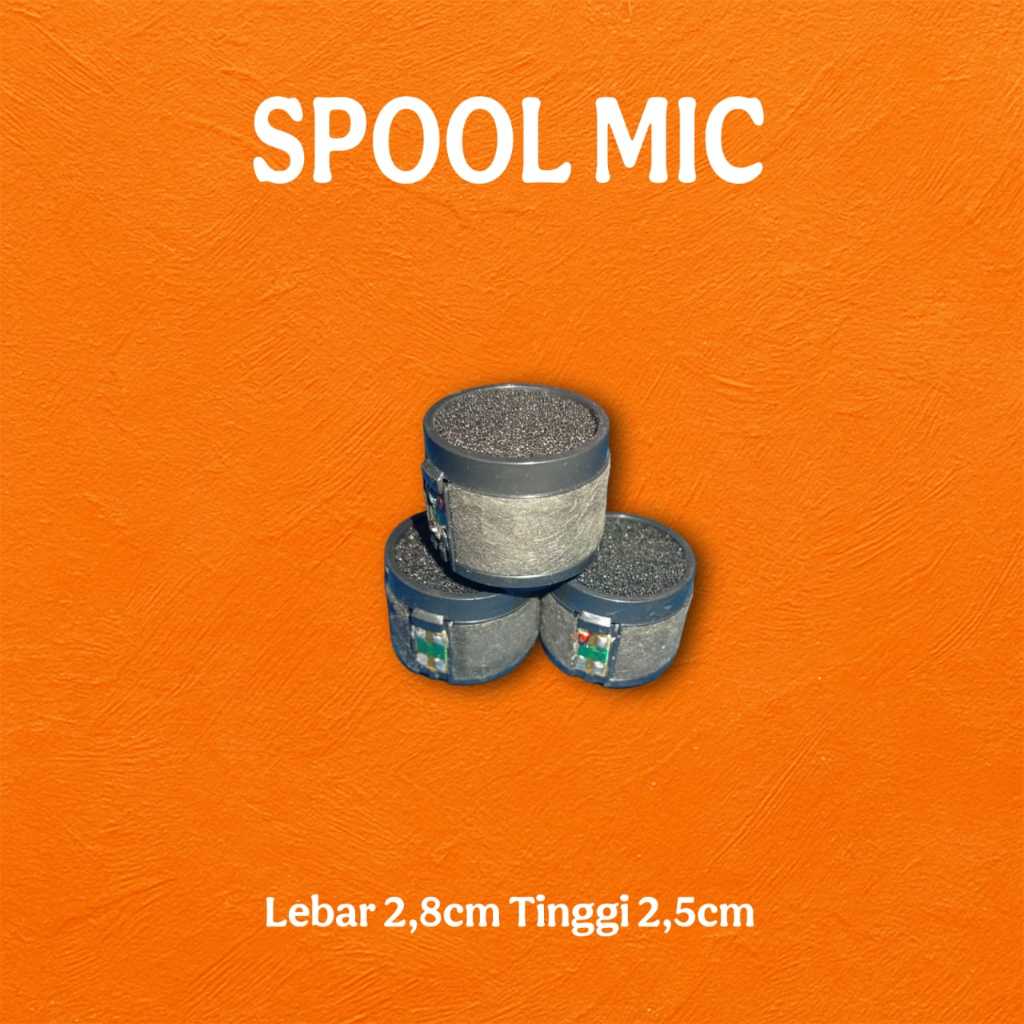 Spool Mikrofon Kecil biasa