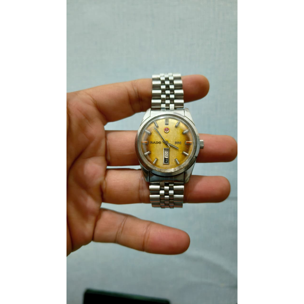 Jam Vintage RADO 990 Jadul Automatic