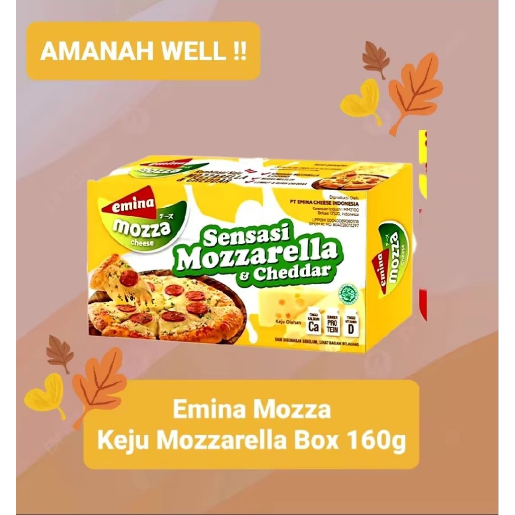 KEJU MOZZARELLA 160GRAM EMINA