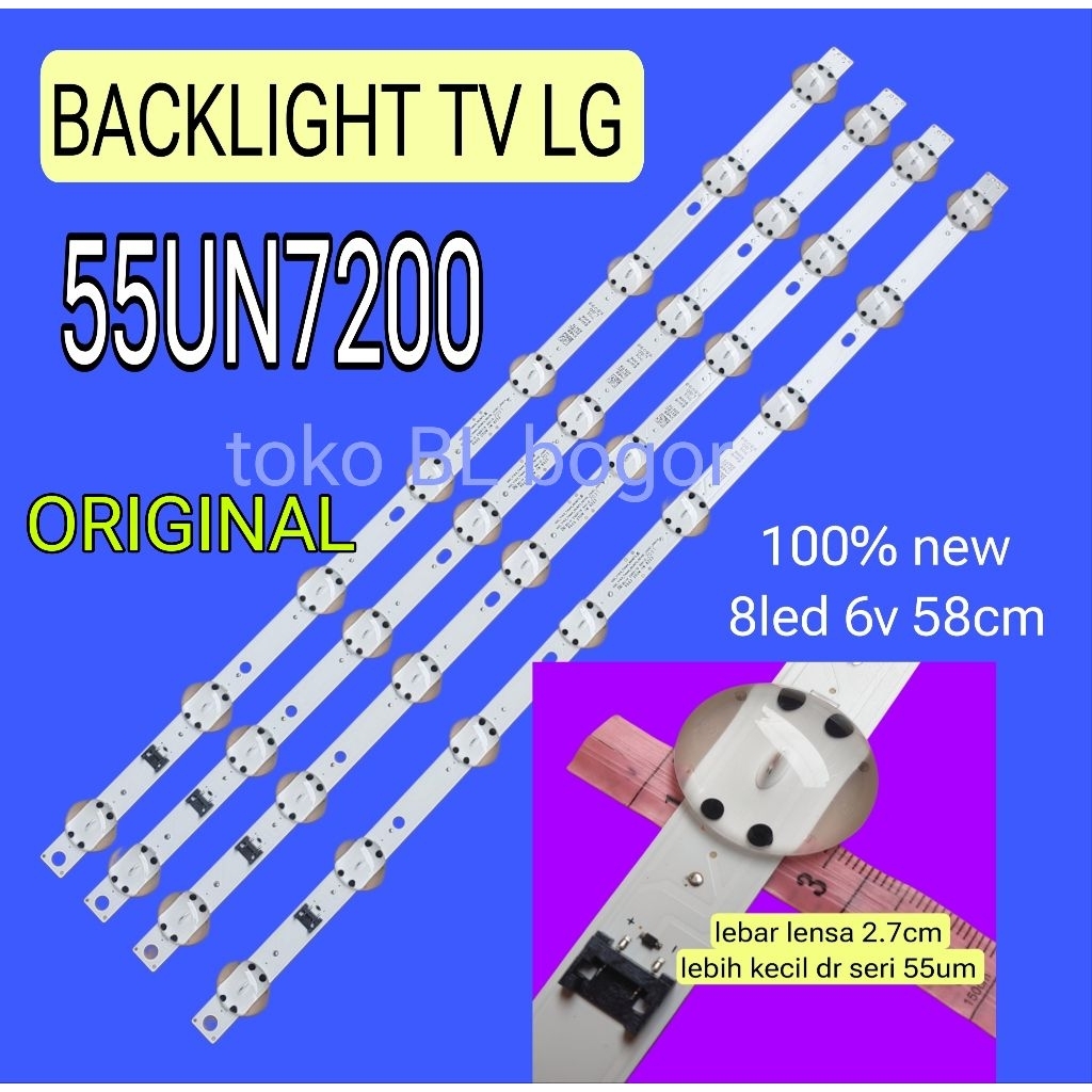 LAMPU LED BACKLIGHT BL TV LG 55UN7200 55UN7200PTF