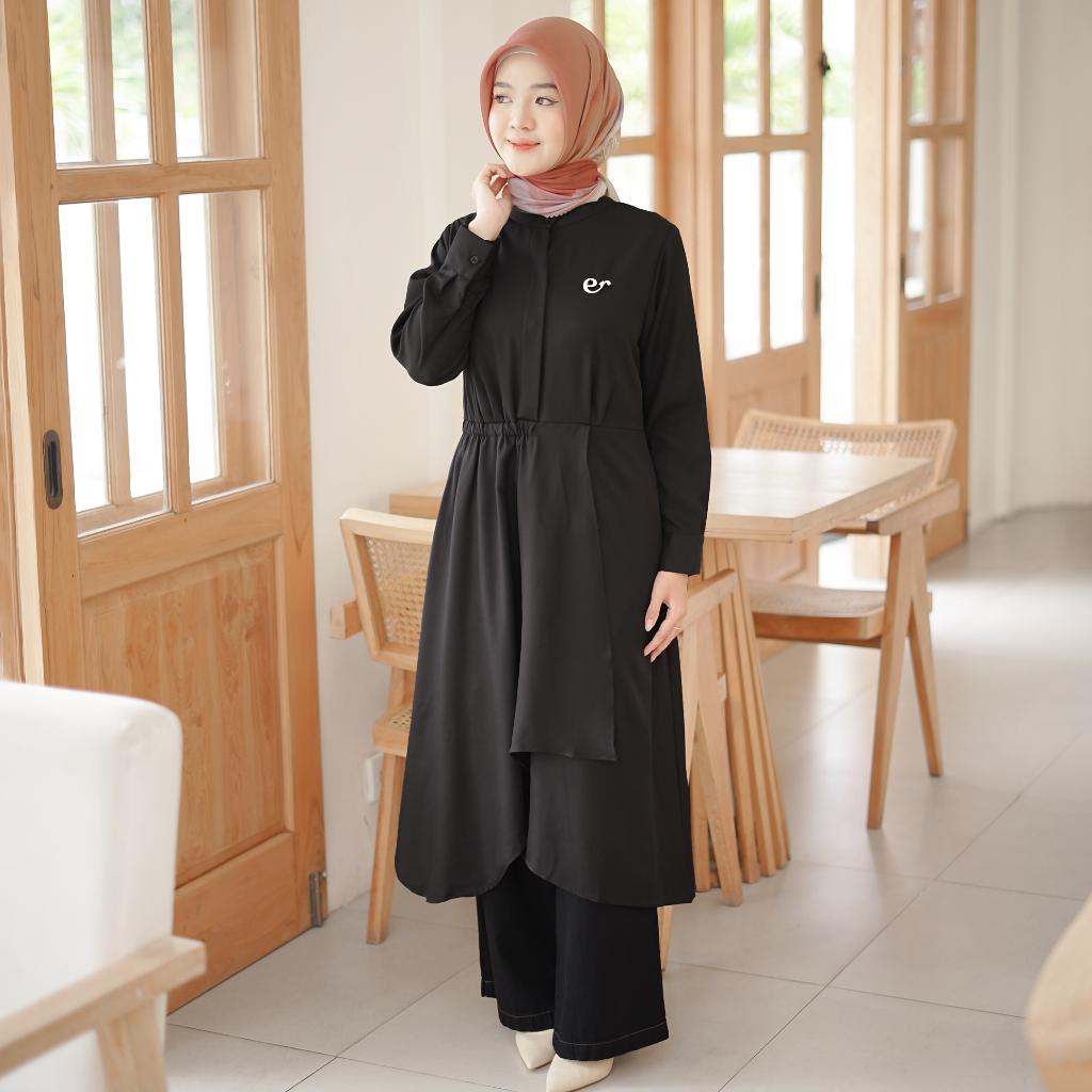Ederra Celisa Tunic / Atasan Wanita / Tunik Polos