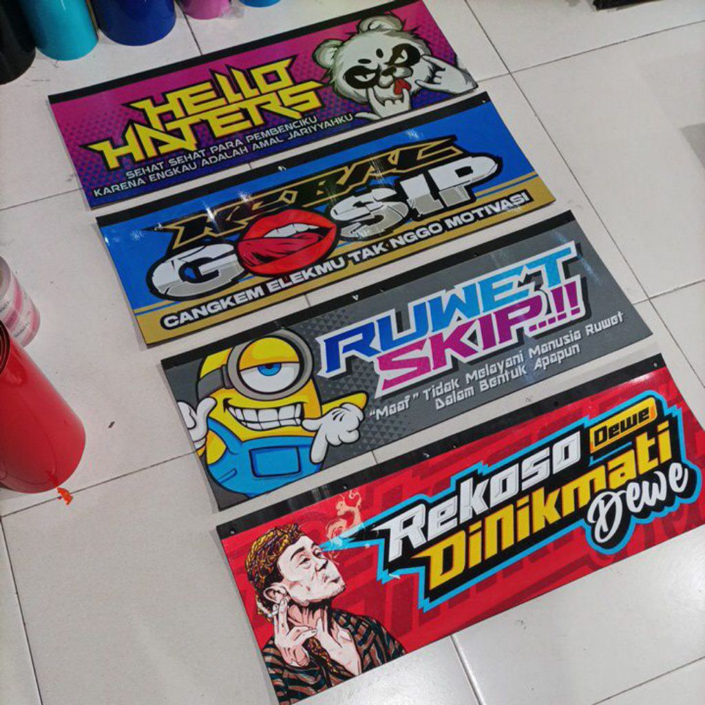 Karpet lumpur variasi mobil PICK-UP truk elf travel