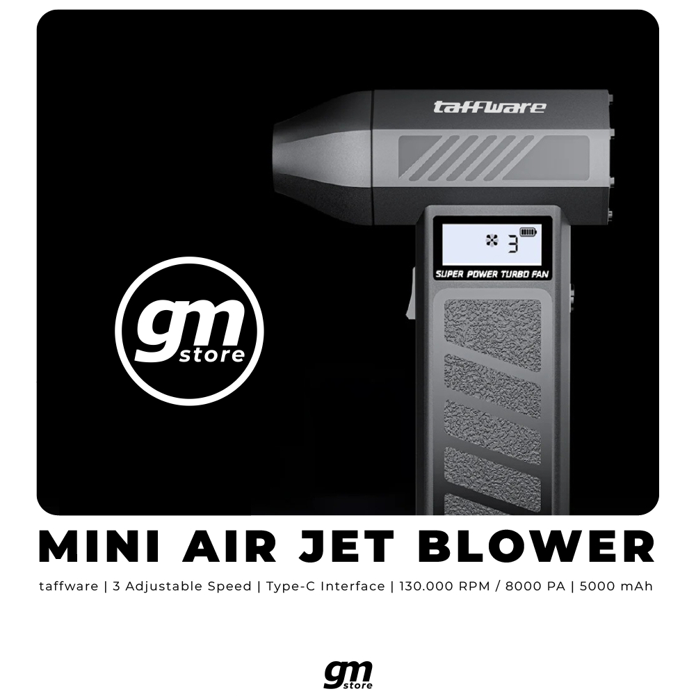 Mini Air Jet Blower Turbon Fan / Violent Air Blower | Cordless | Portable 130000 RPM