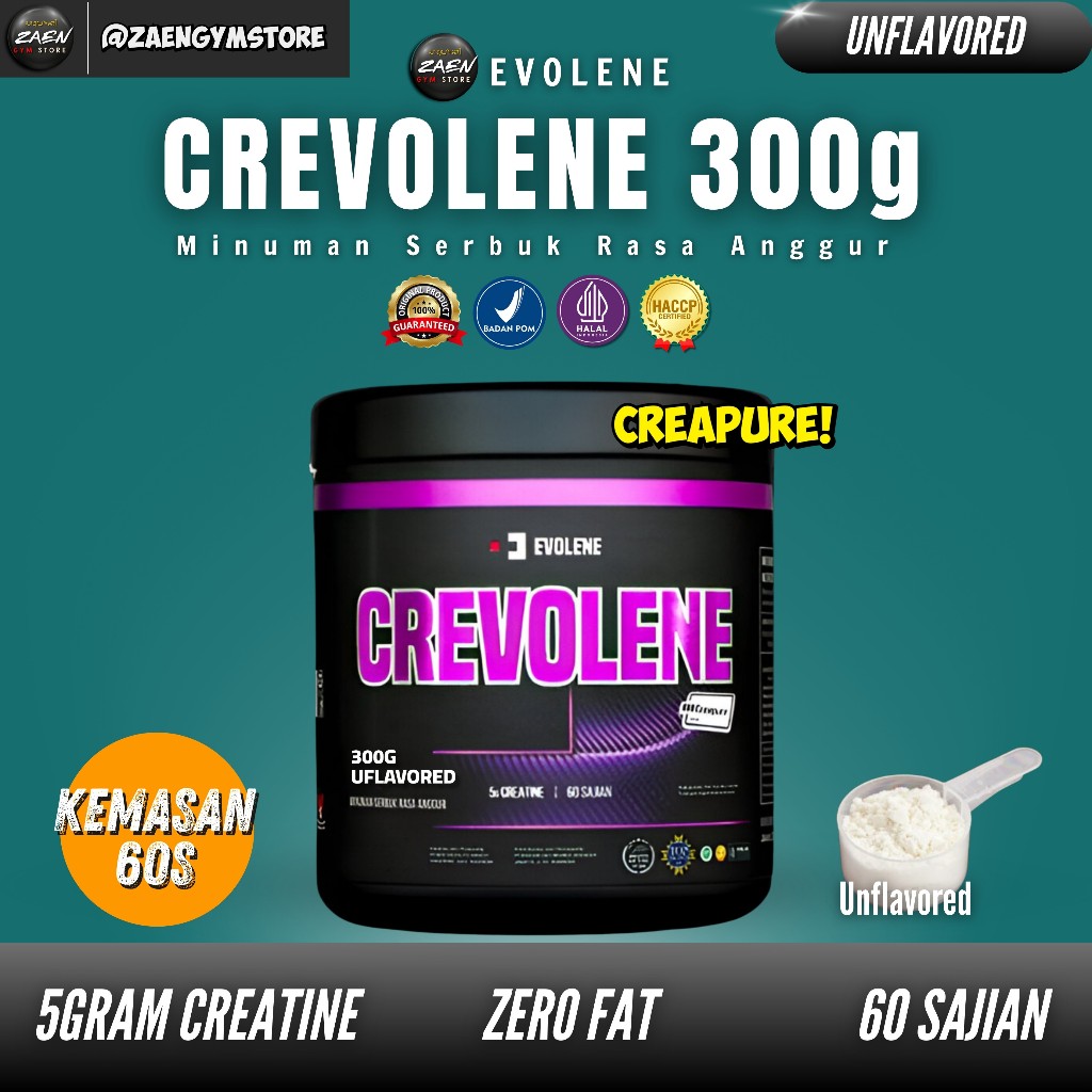 EVOLENE CREVOLENE CREAPURE CREATINE MONOHYDRATE