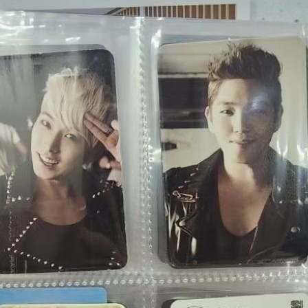 Photocard sungmin kangin