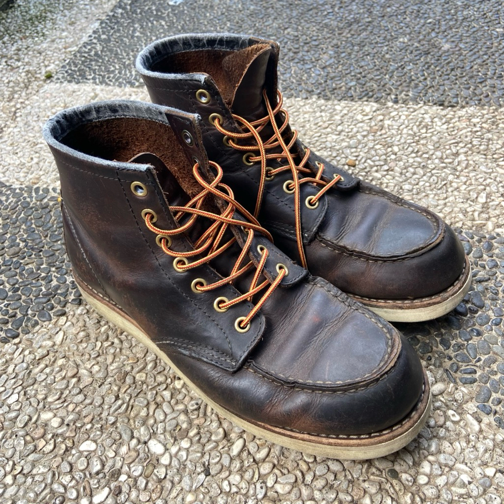 (USED) Moc Toe Boots Hawkins Not Redwing Not Alden
